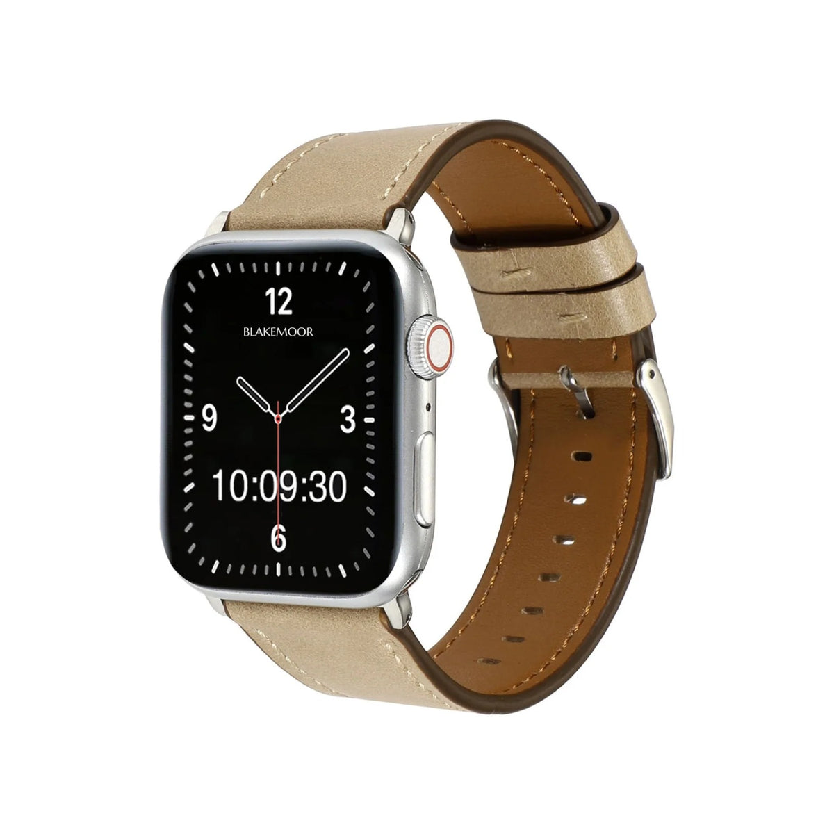Solva Beige Watch Strap For Apple