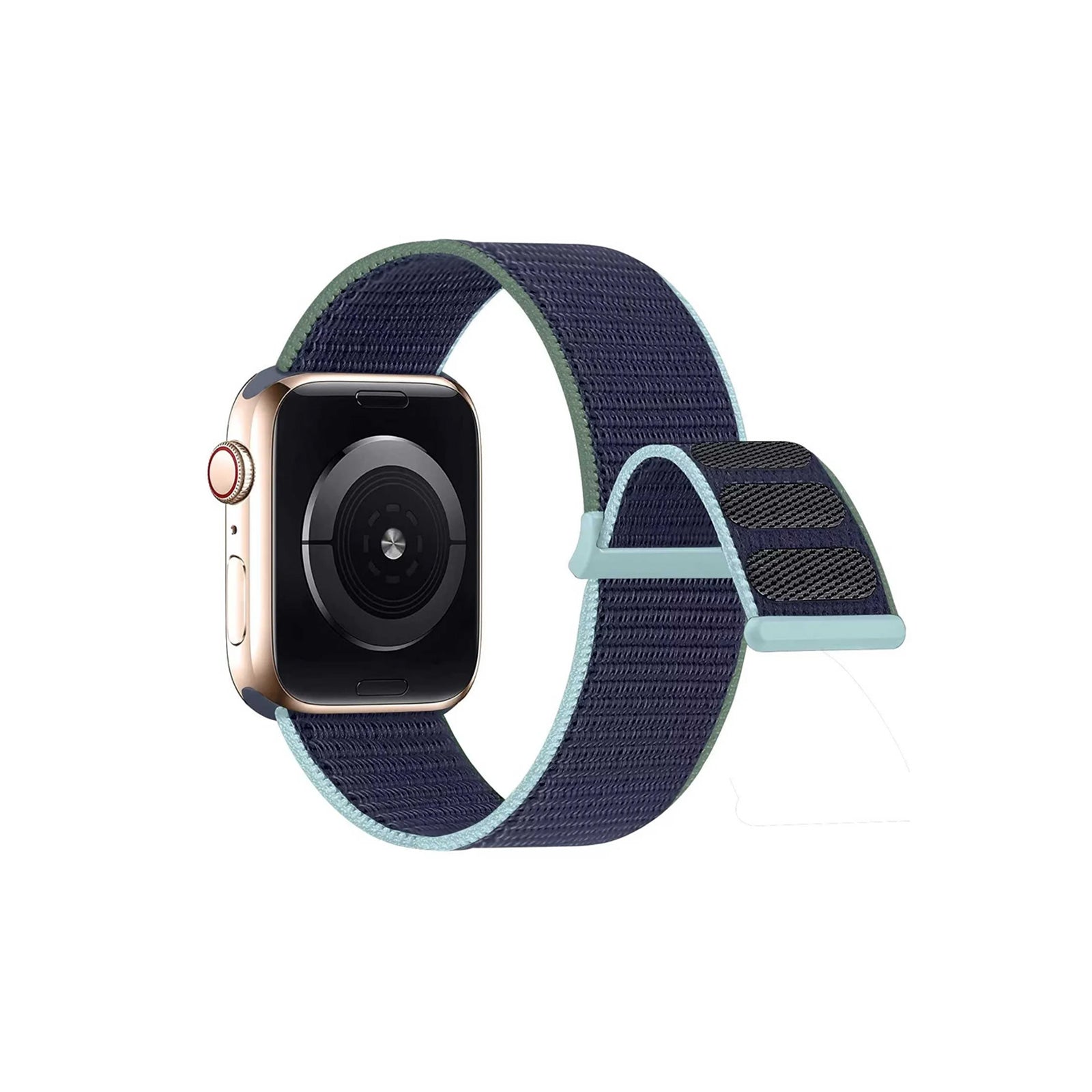 Sport Loop Navy & Blue Watch Strap For Apple