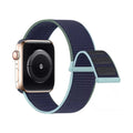 Sport Loop Navy & Blue Watch Strap For Apple