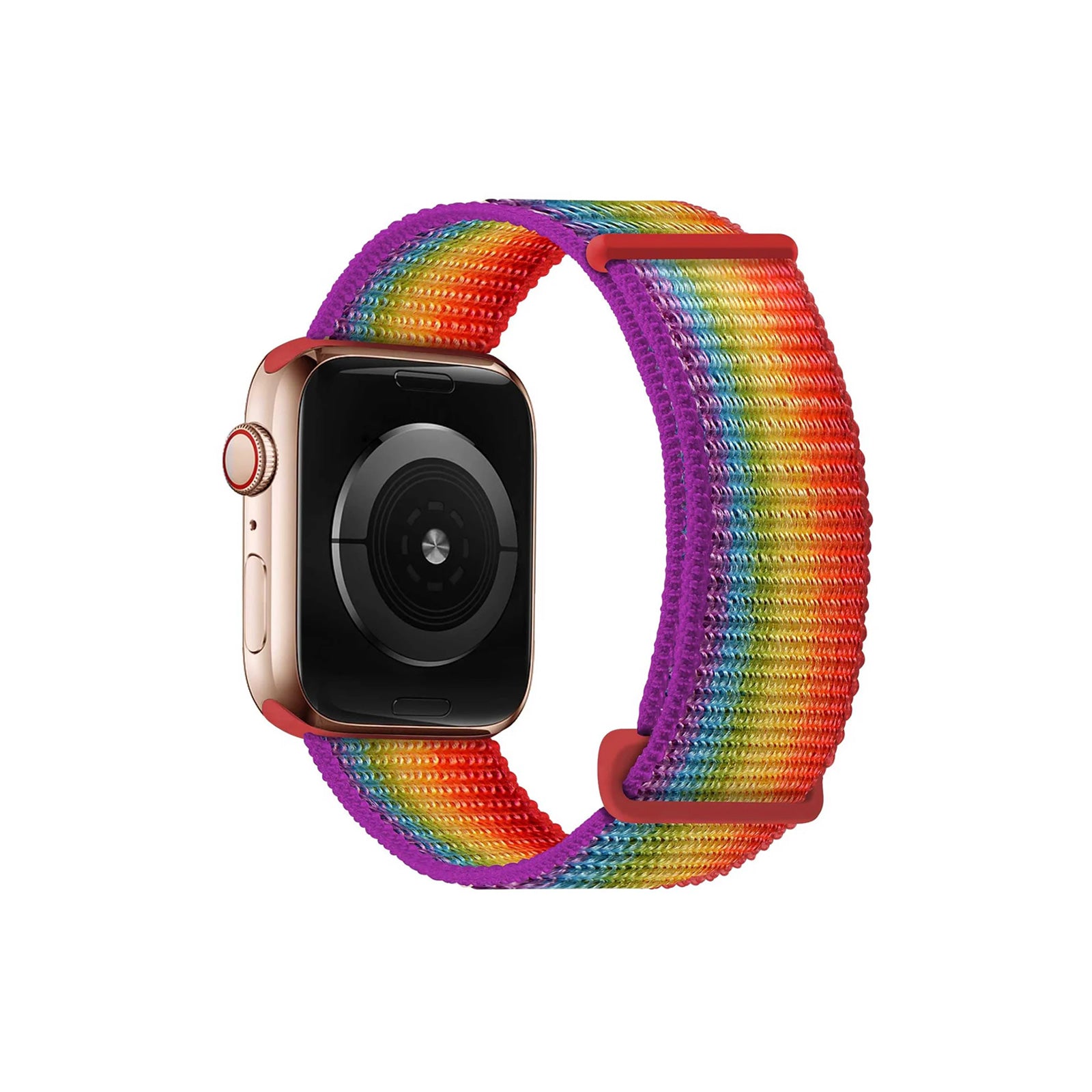 Sport Loop Rainbow Watch Strap For Apple
