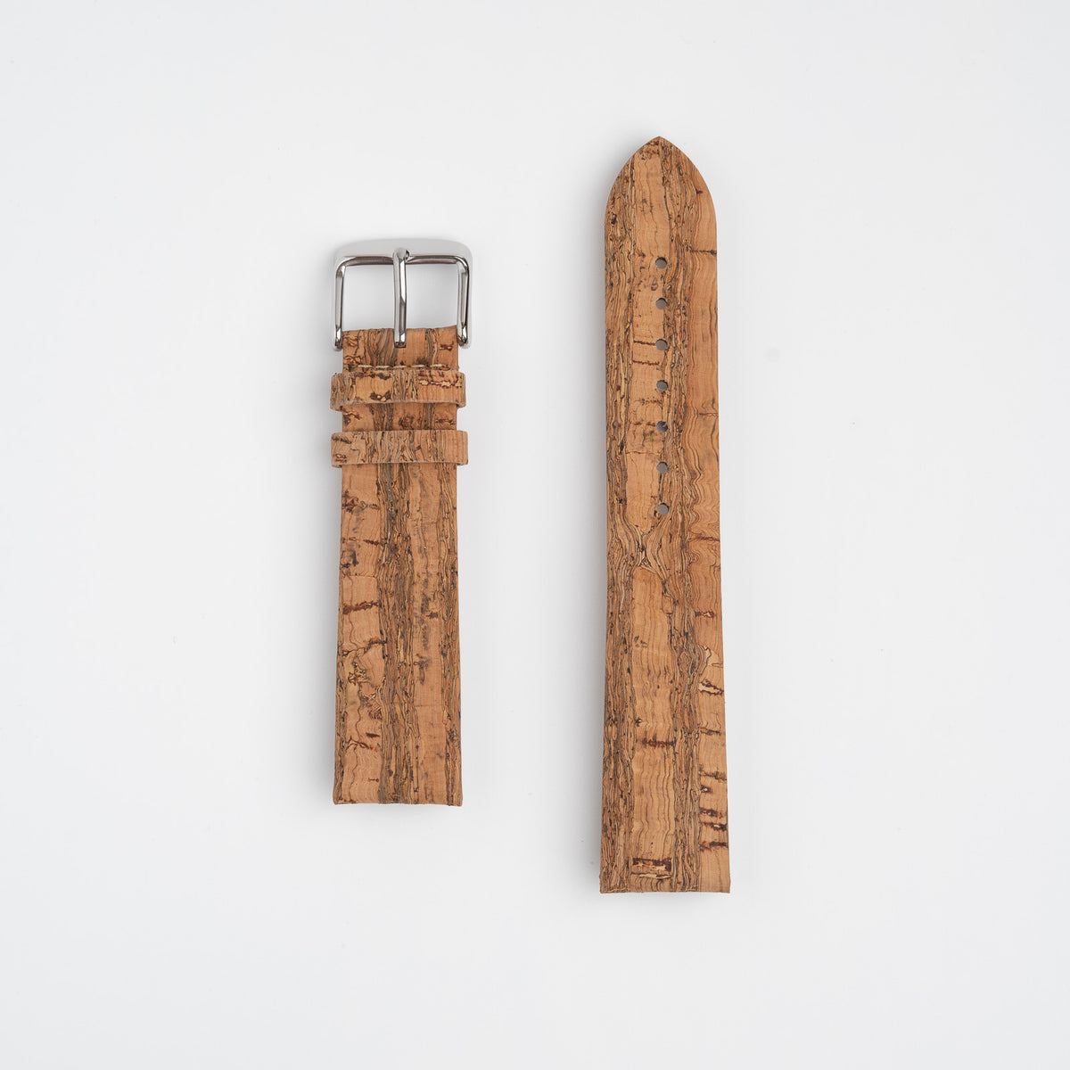 Natural Cork Tan Watch Strap