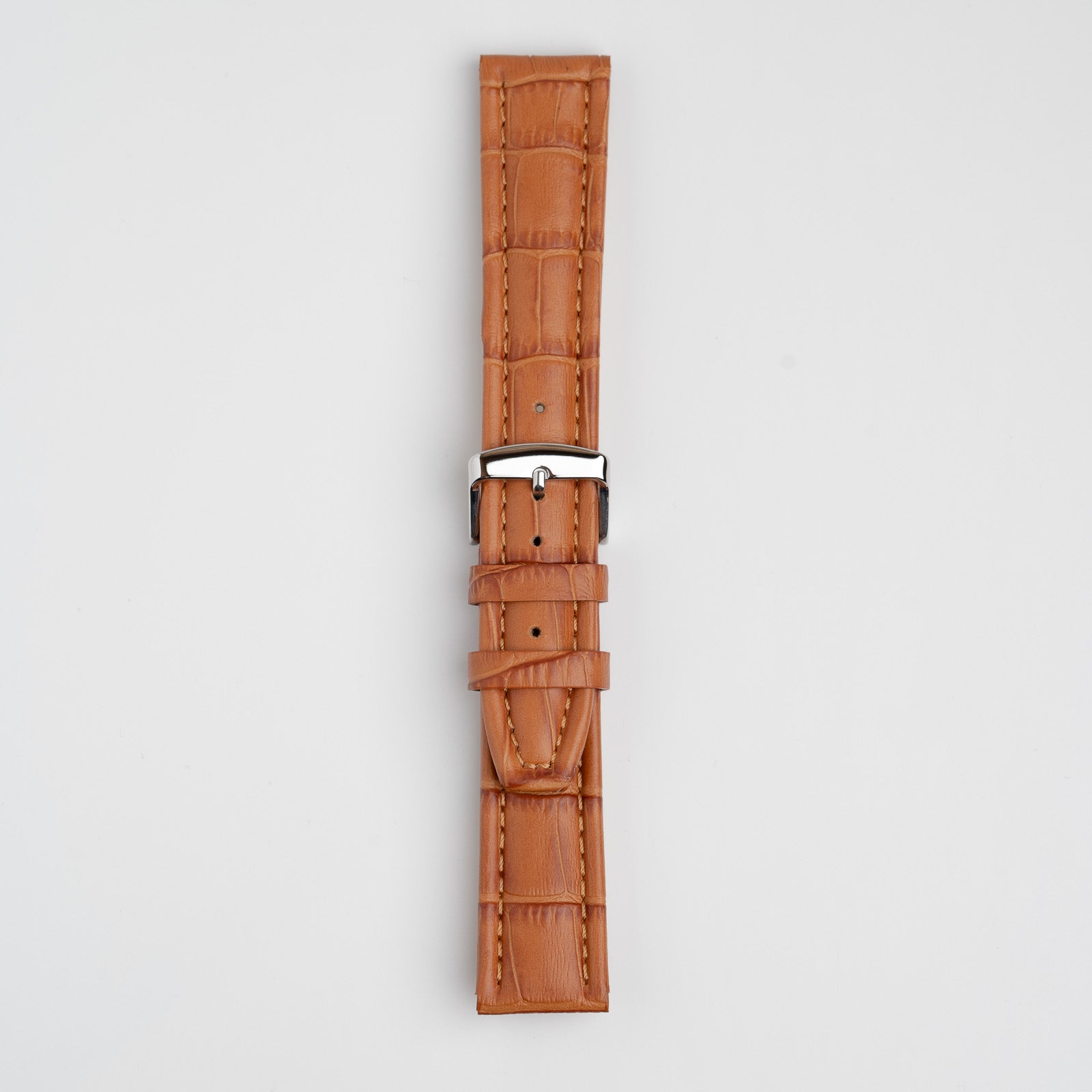 Mayfair Contour Tan Watch Strap