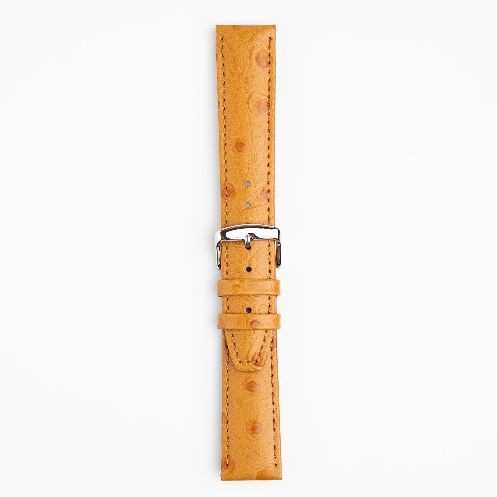 Sandbanks Ostrich Tan Watch Strap