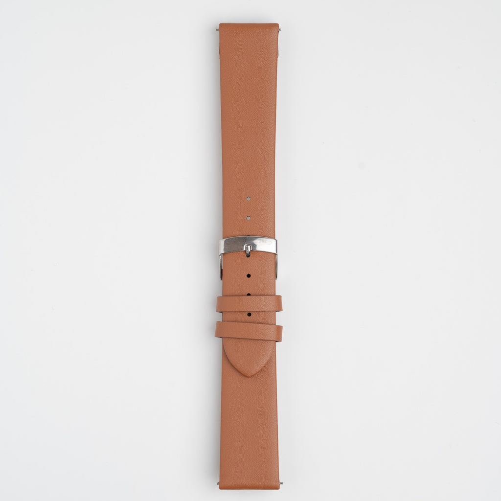 Windsor Smooth Quick Release Tan Watch Strap