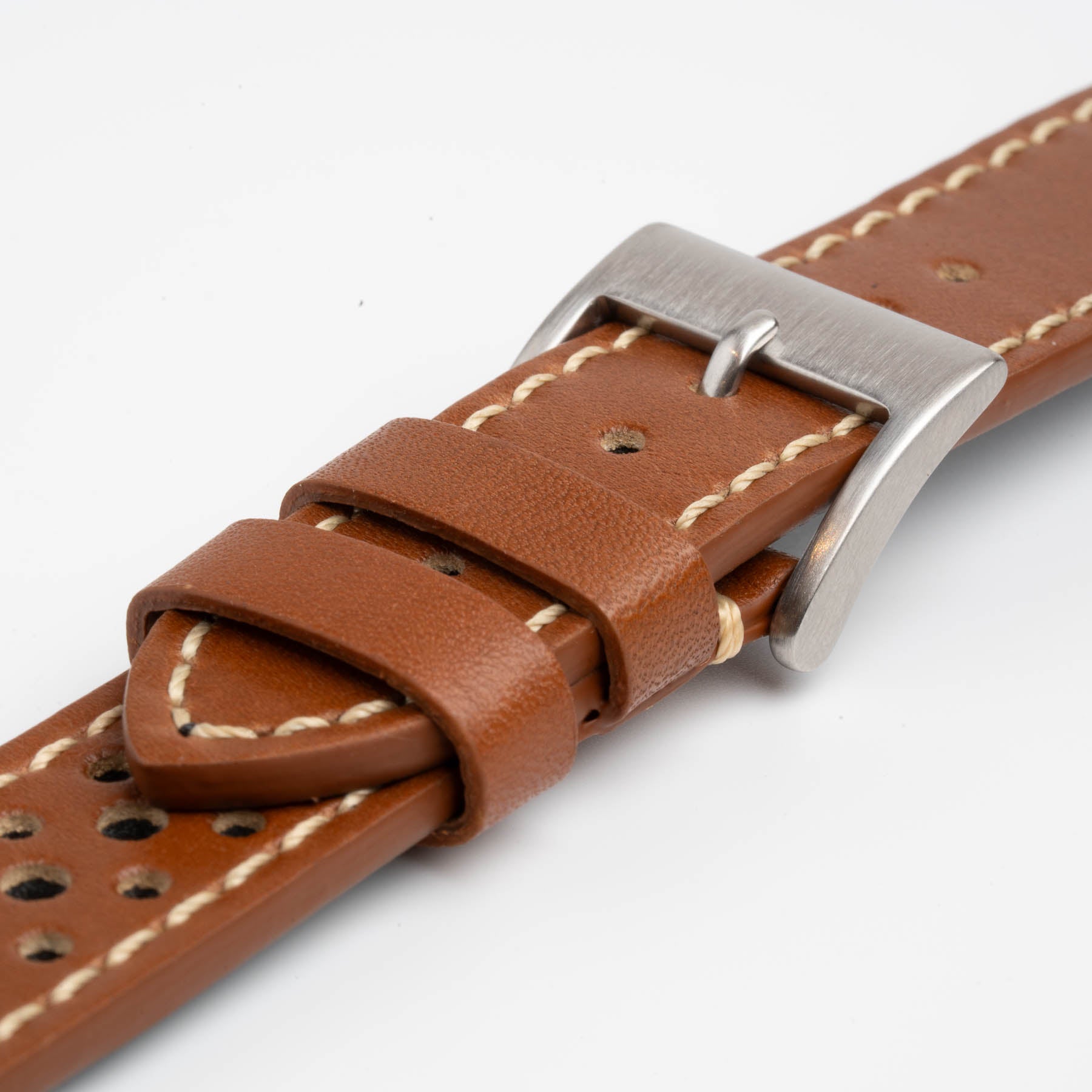 Silverstone Driver Tan Watch Strap