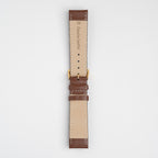 Calf Value Tan Watch Strap, underside showing the lining