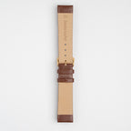 Buffalo Value Padded Tan Watch Strap, underside showing the lining
