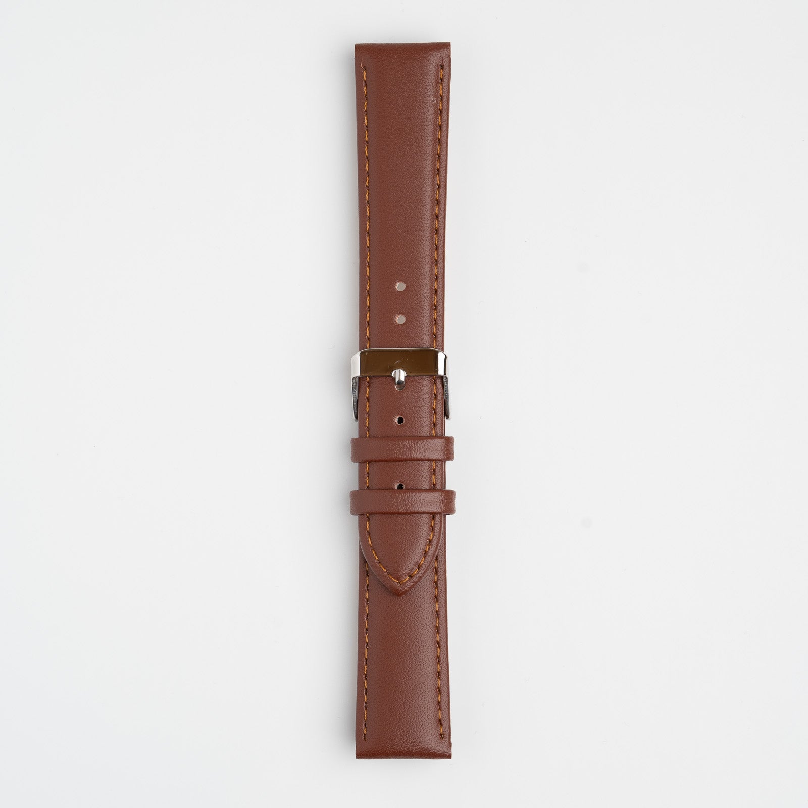 Economy Padded Tan Watch Strap