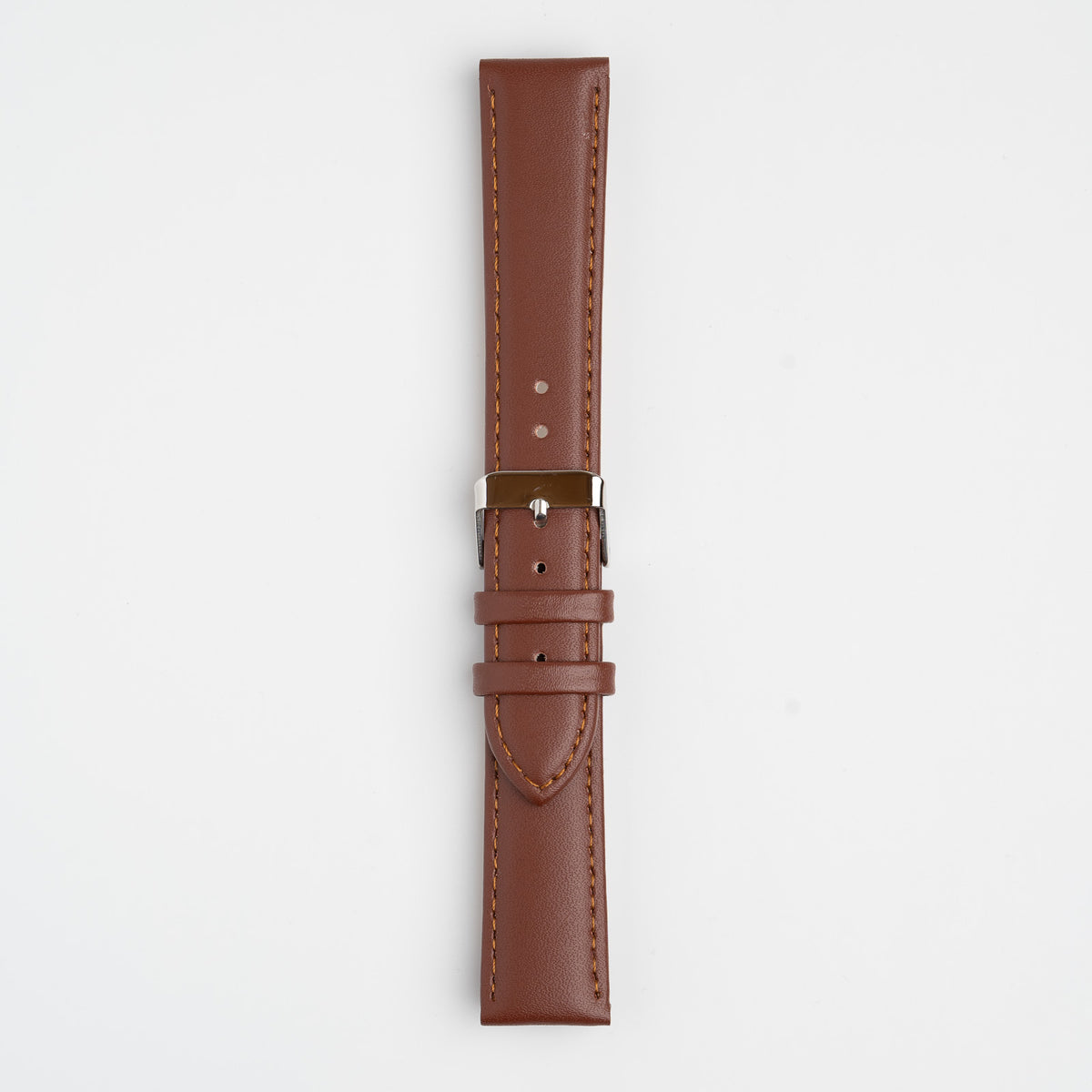 Economy Padded Tan Watch Strap