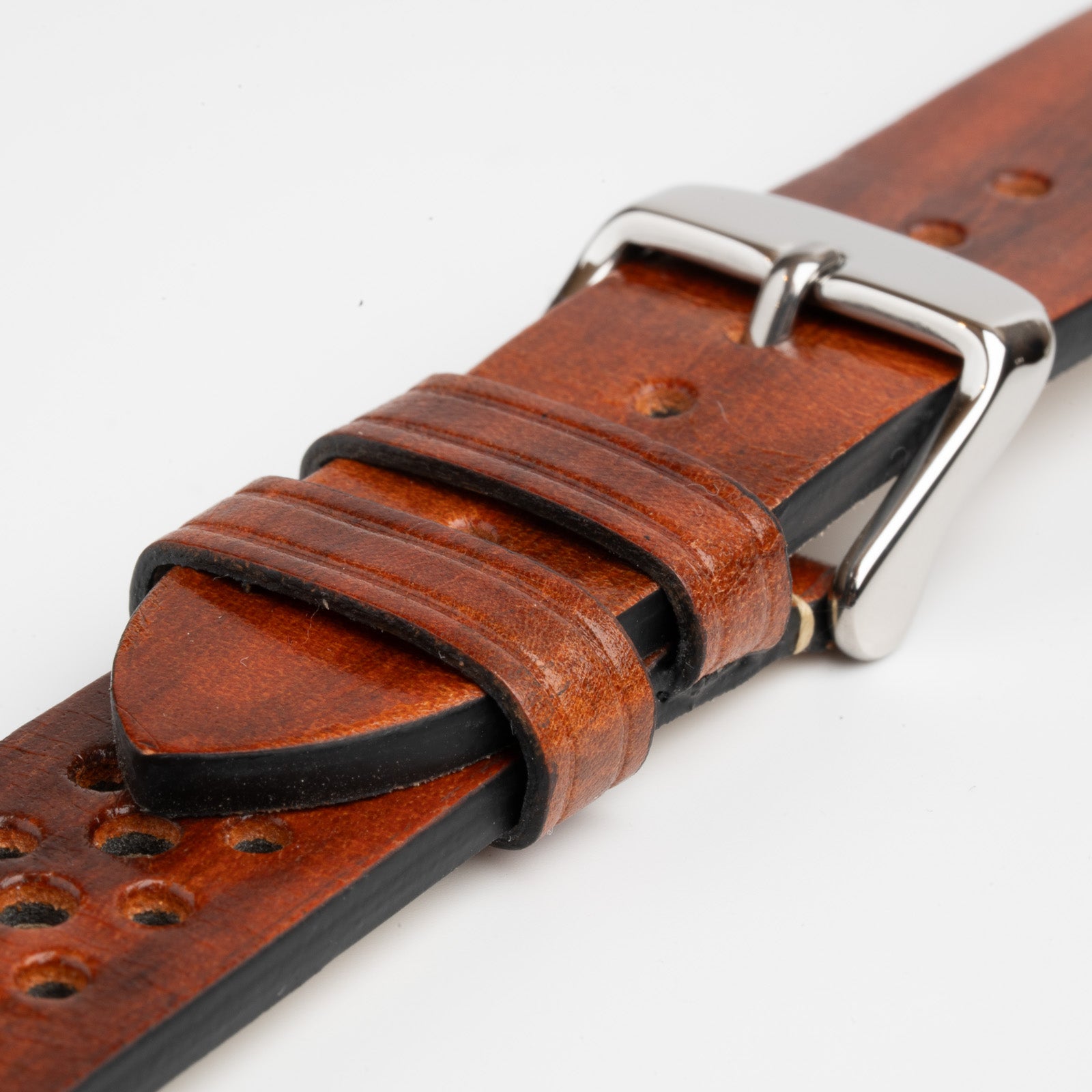 Vintage Rustic Tan Watch Strap