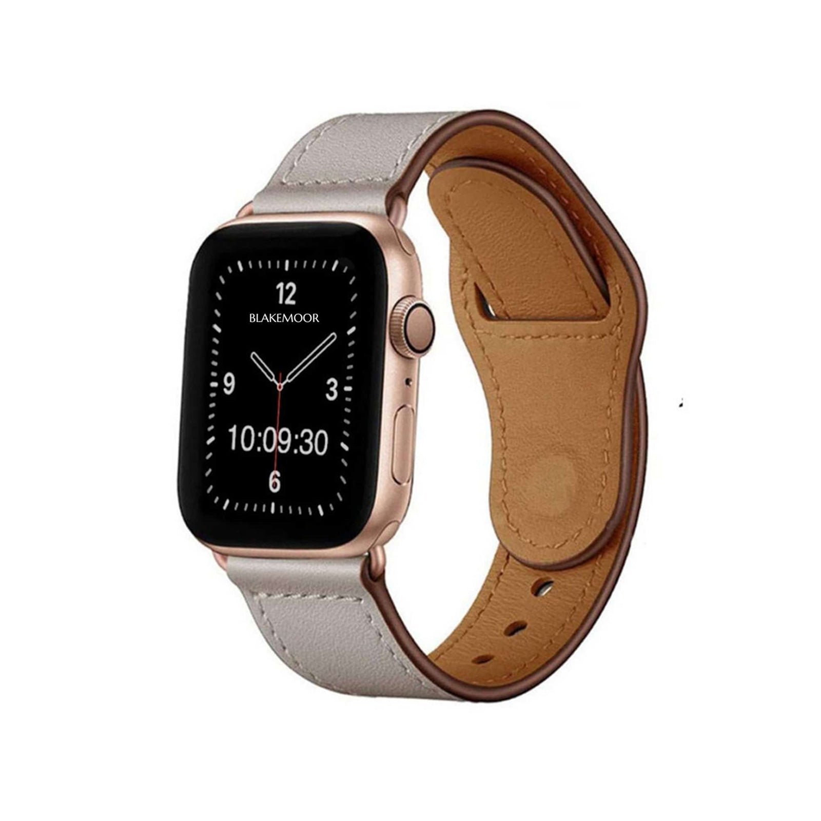 Walberswick Grey Watch Strap For Apple