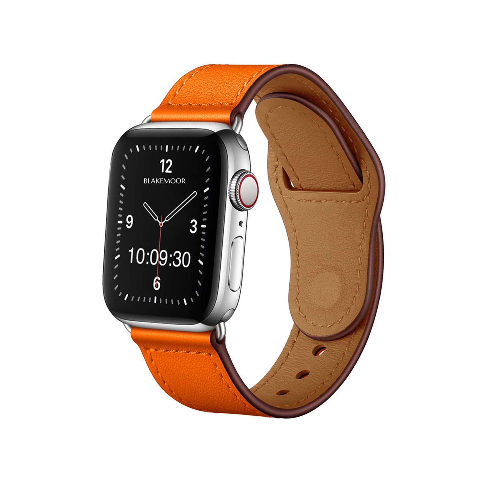 Walberswick Orange Watch Strap For Apple