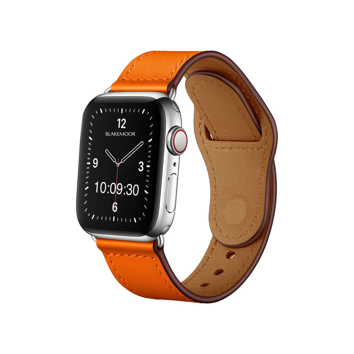 Walberswick Orange Watch Strap For Apple