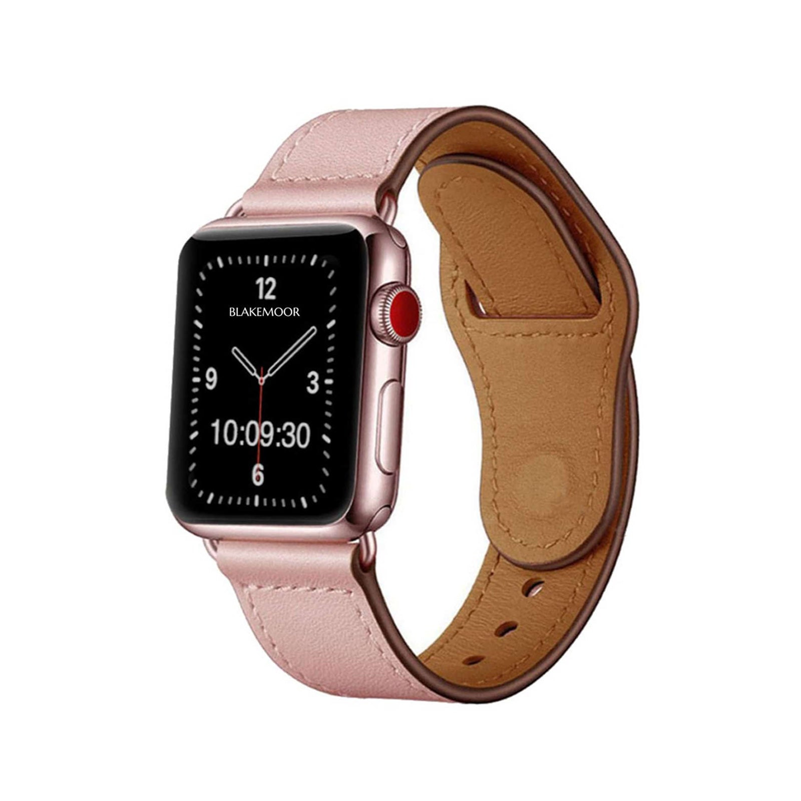 Walberswick Pink Watch Strap For Apple
