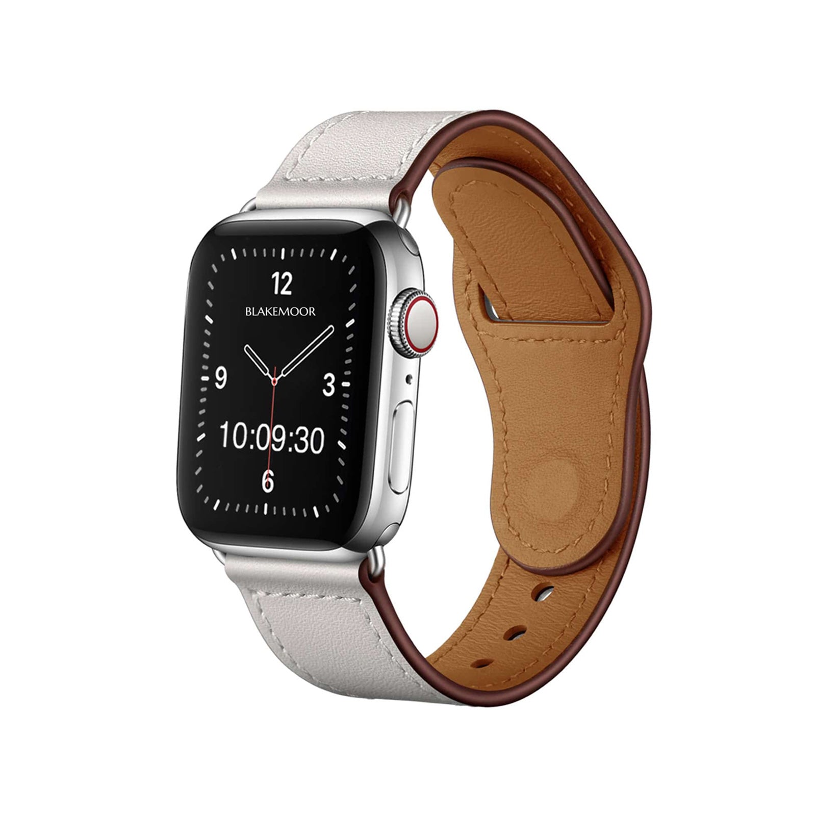 Walberswick White Watch Strap For Apple