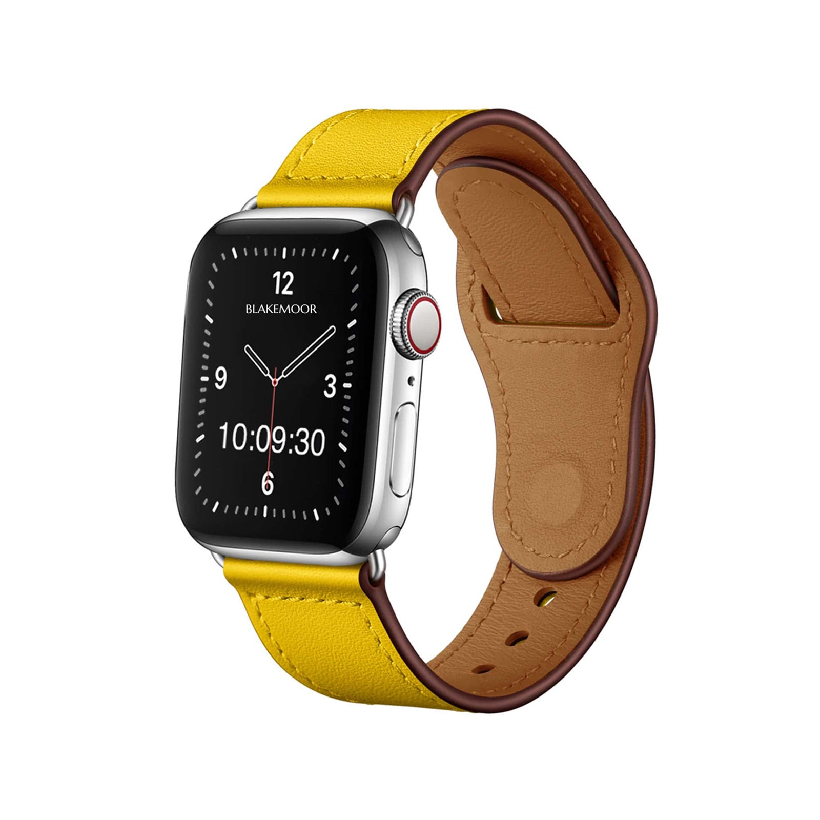 Walberswick Yellow Watch Strap For Apple