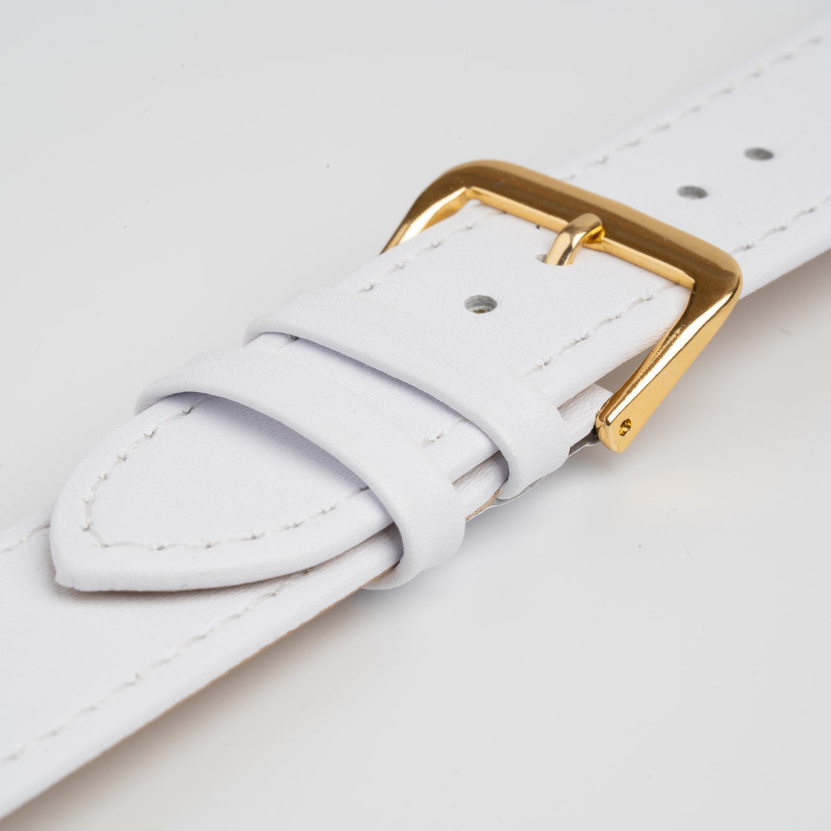 Economy XL White Watch Strap