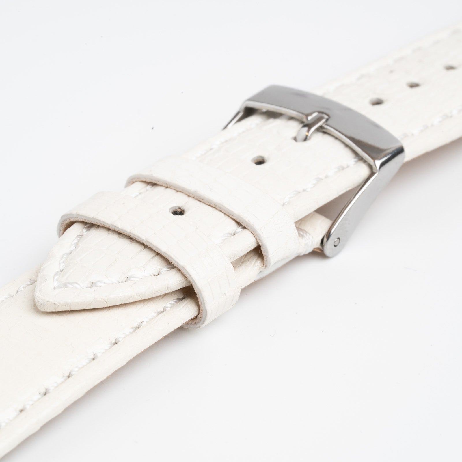 Autentico Lizard White Watch Strap