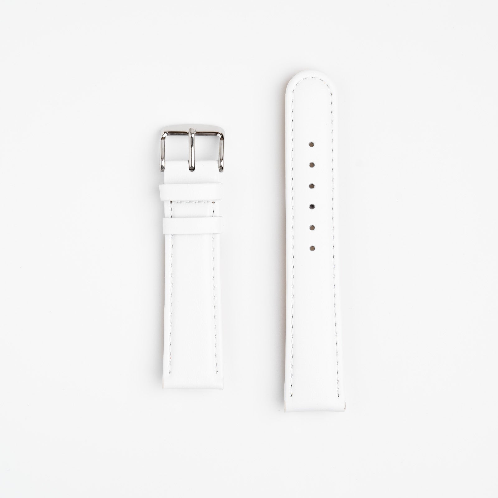 Henley White Watch Strap