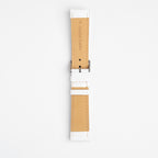 Henley White Watch Strap, underside showing the lining