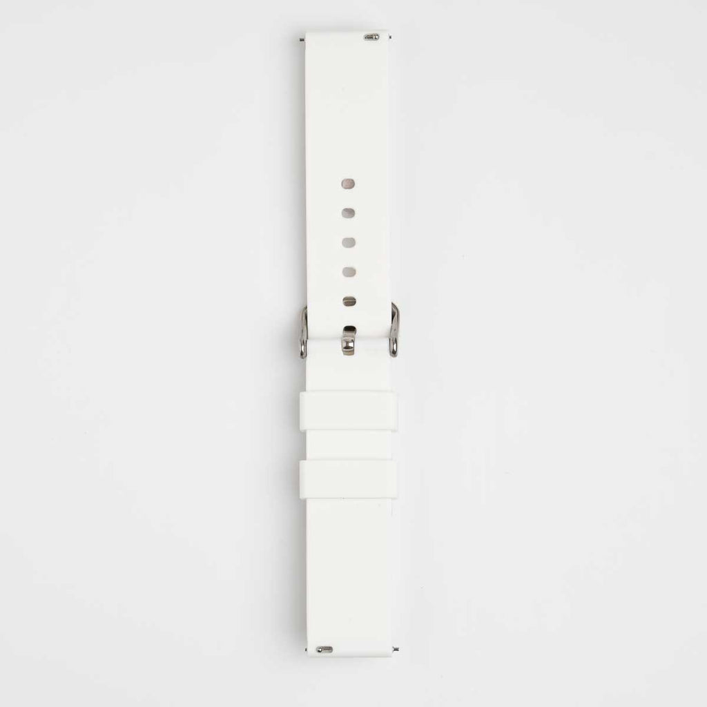 Bare Quick Release White Watch Strap