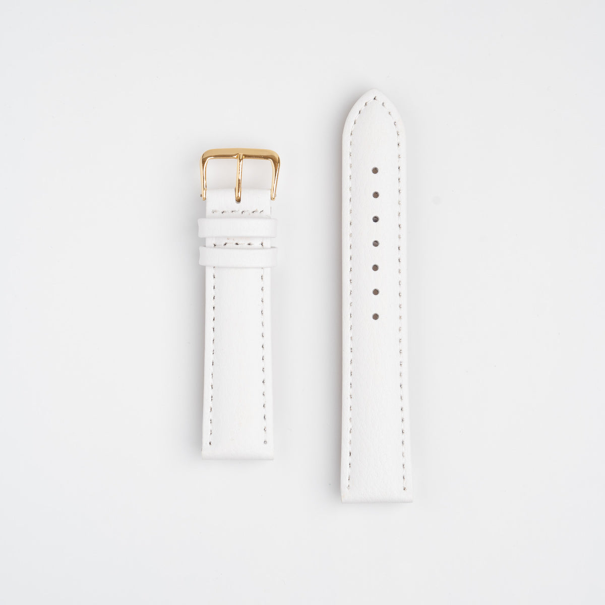 Buffalo Value Padded White Watch Strap