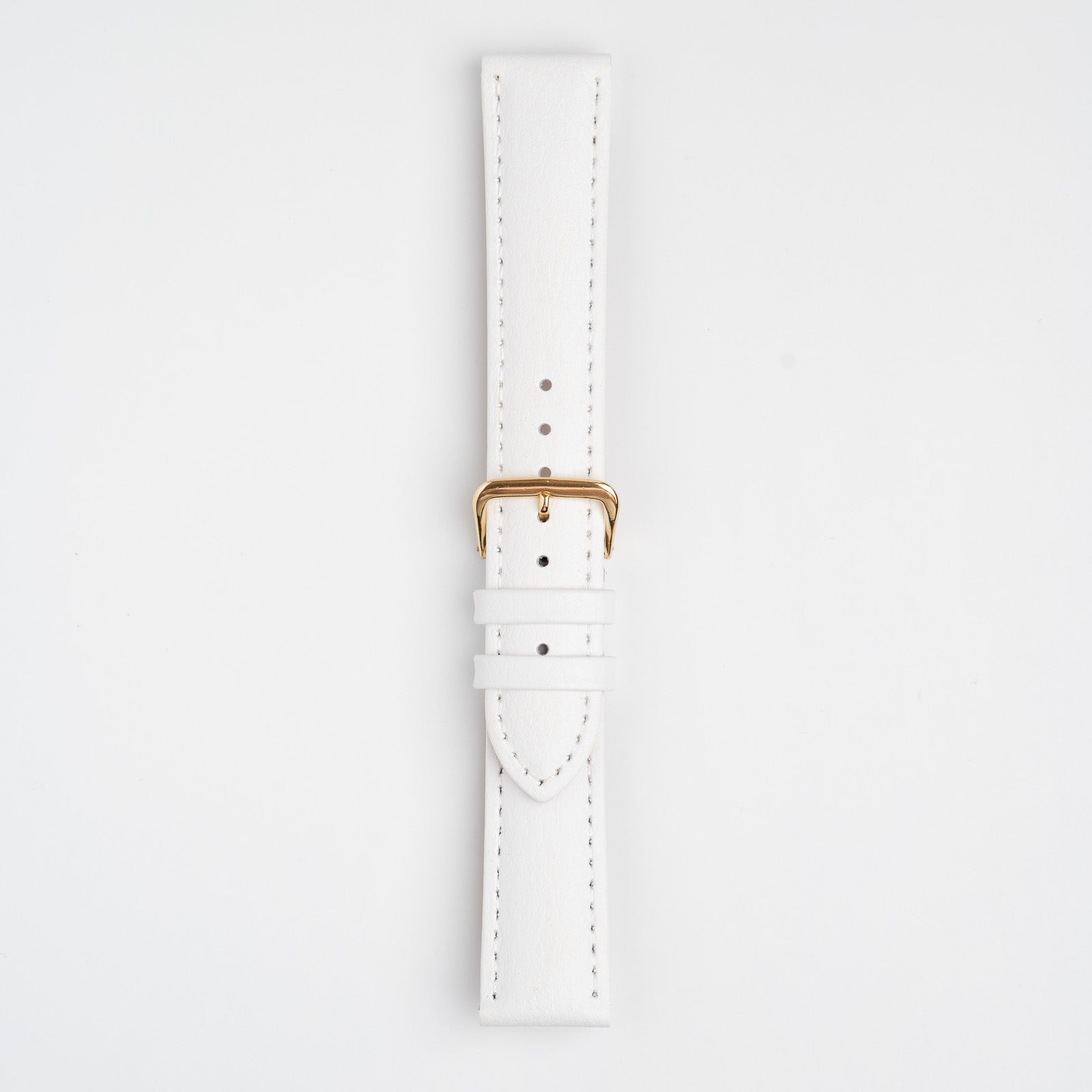 Buffalo Value Padded White Watch Strap