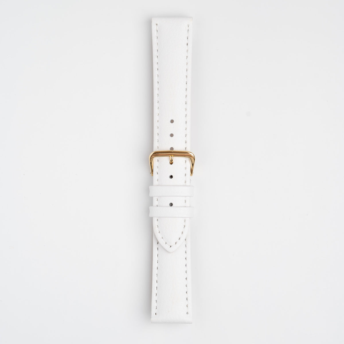 Buffalo Value Padded White Watch Strap