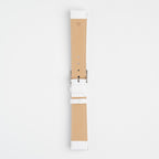 Economy Padded White Watch Strap