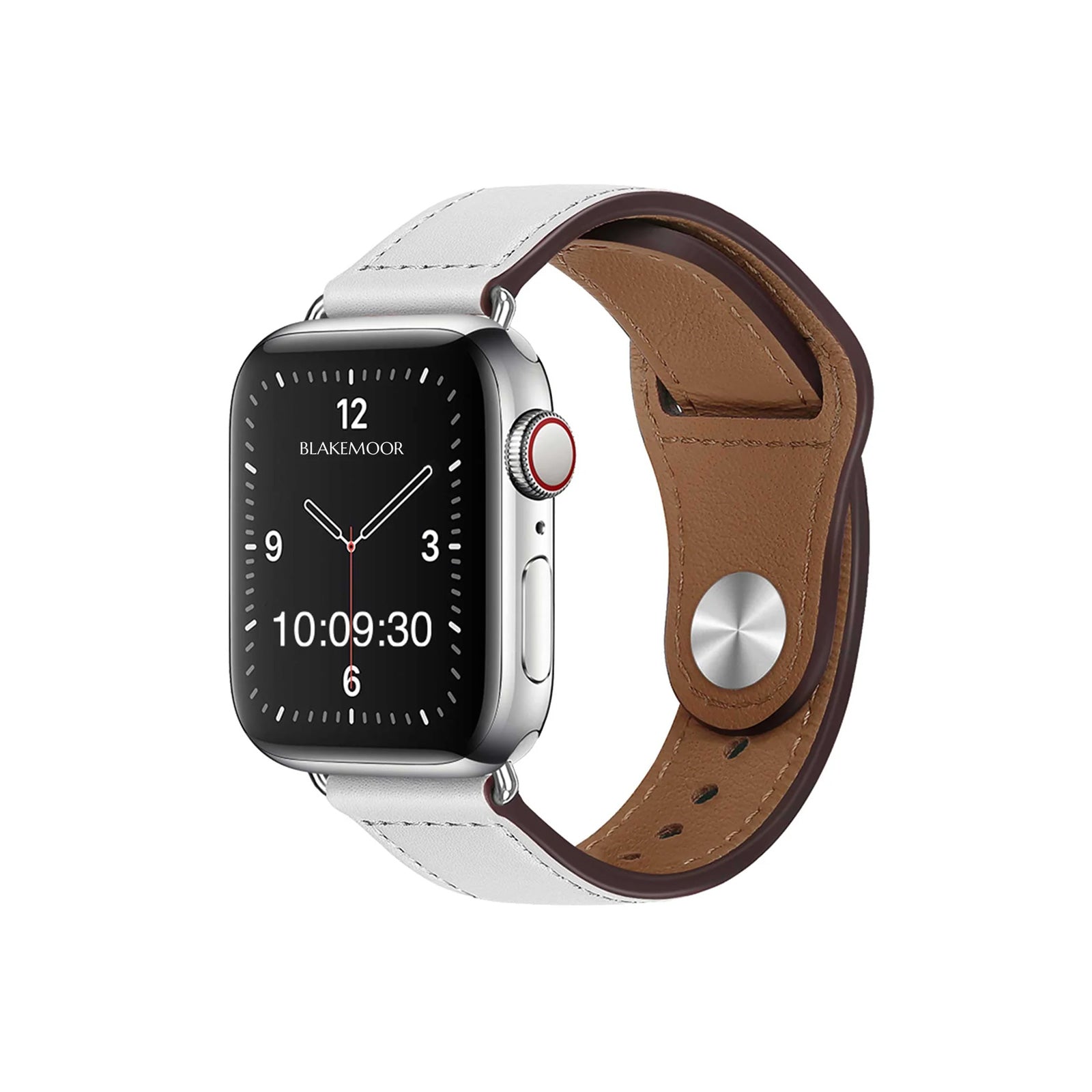 Harpsden White Watch Strap For Apple