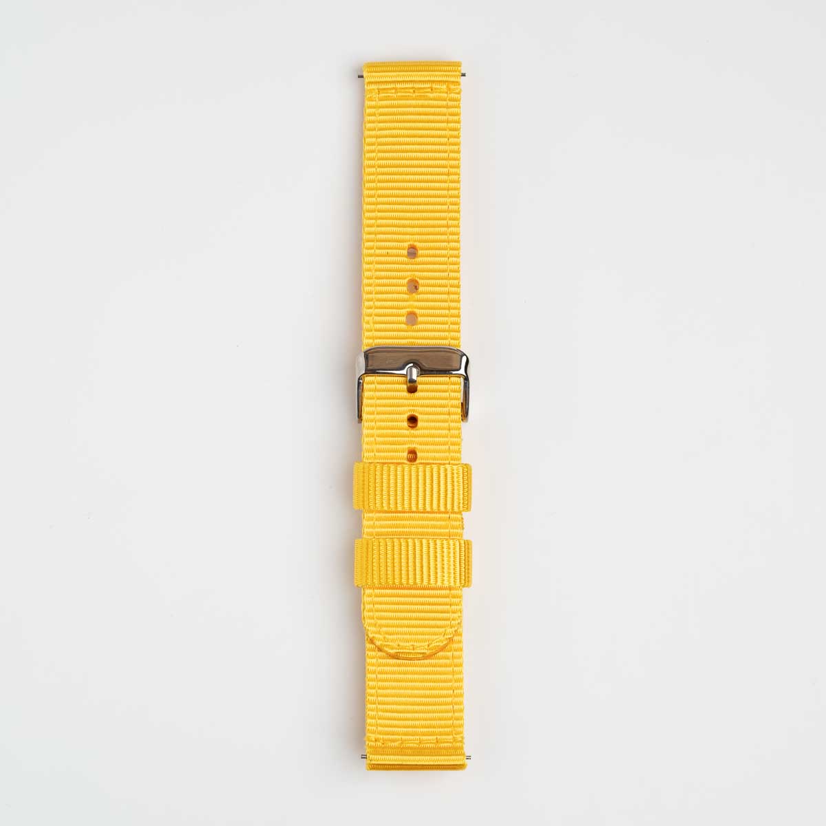 Nylon Quick Release Yellow Watch Strap