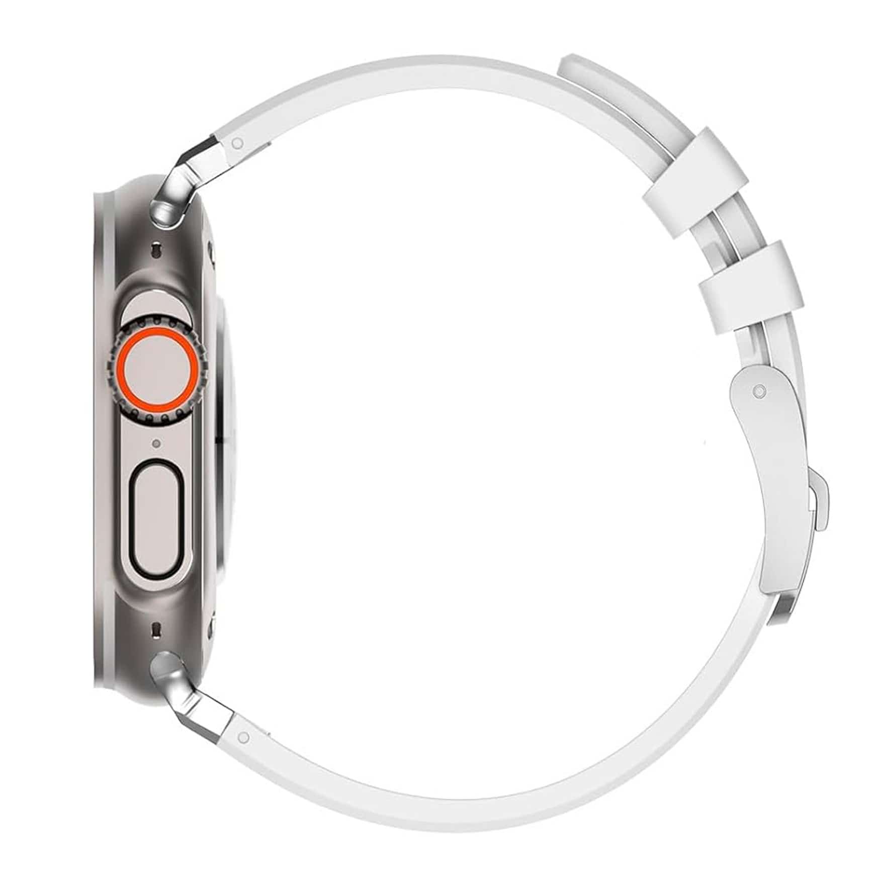 AP White Watch Strap For Apple
