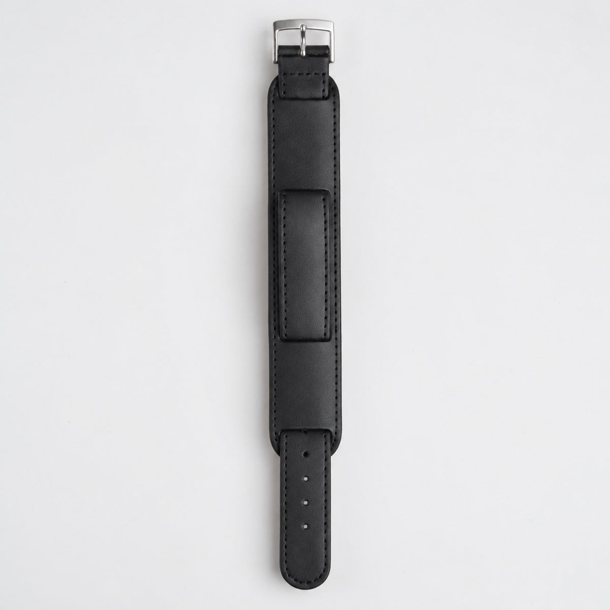 Black Cuff Watch Strap