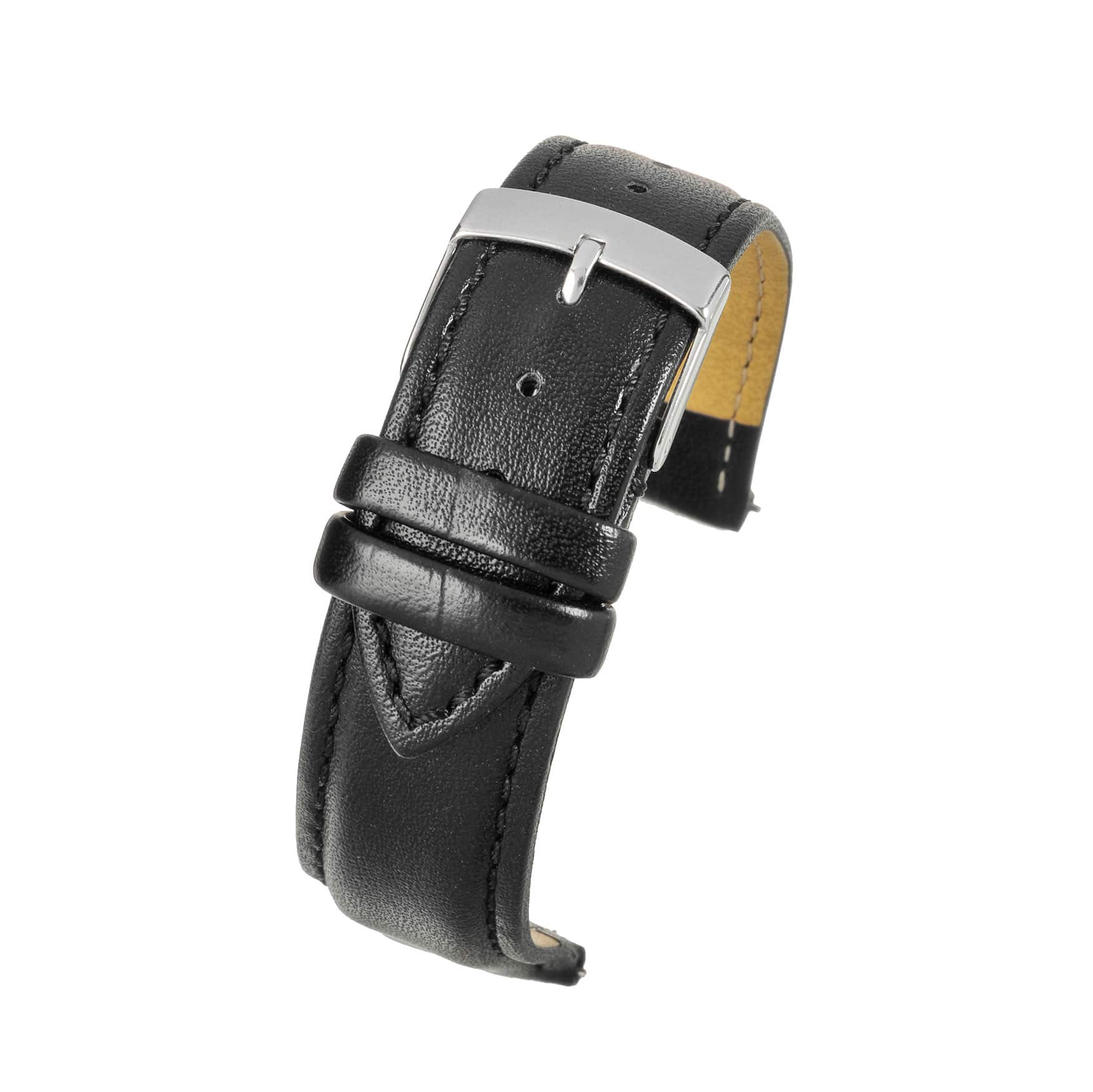 Black Vegan Quick Release Watch Strap