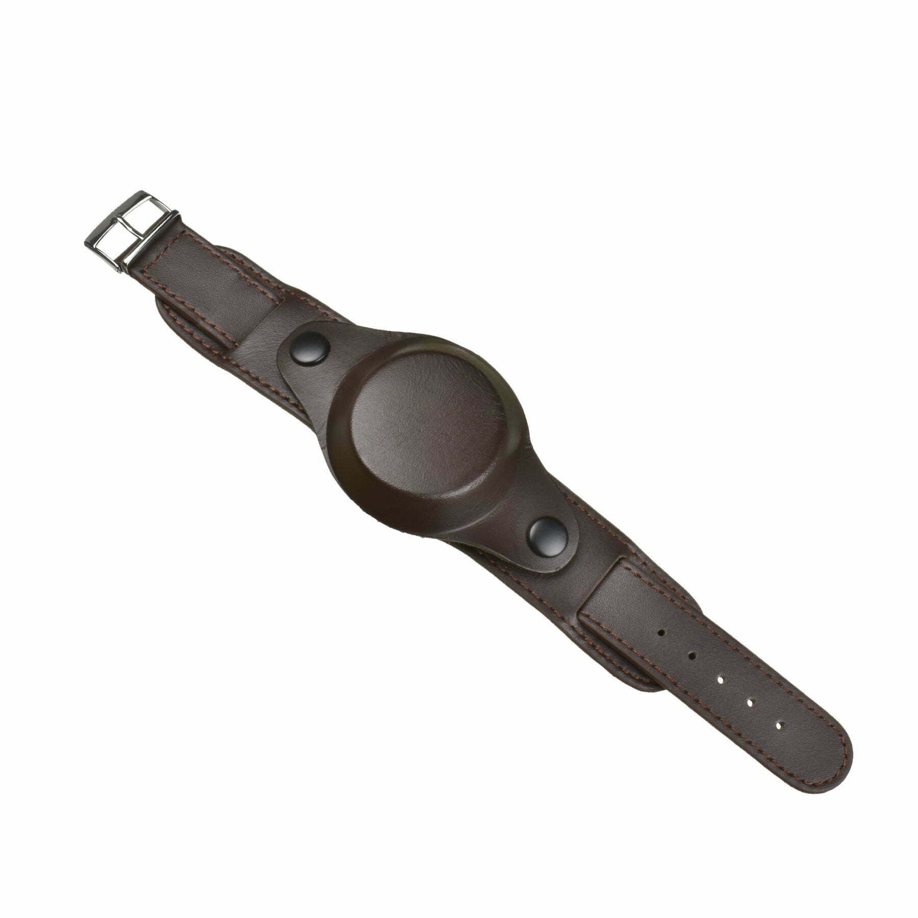 Brown Military Watch Strap With Cover