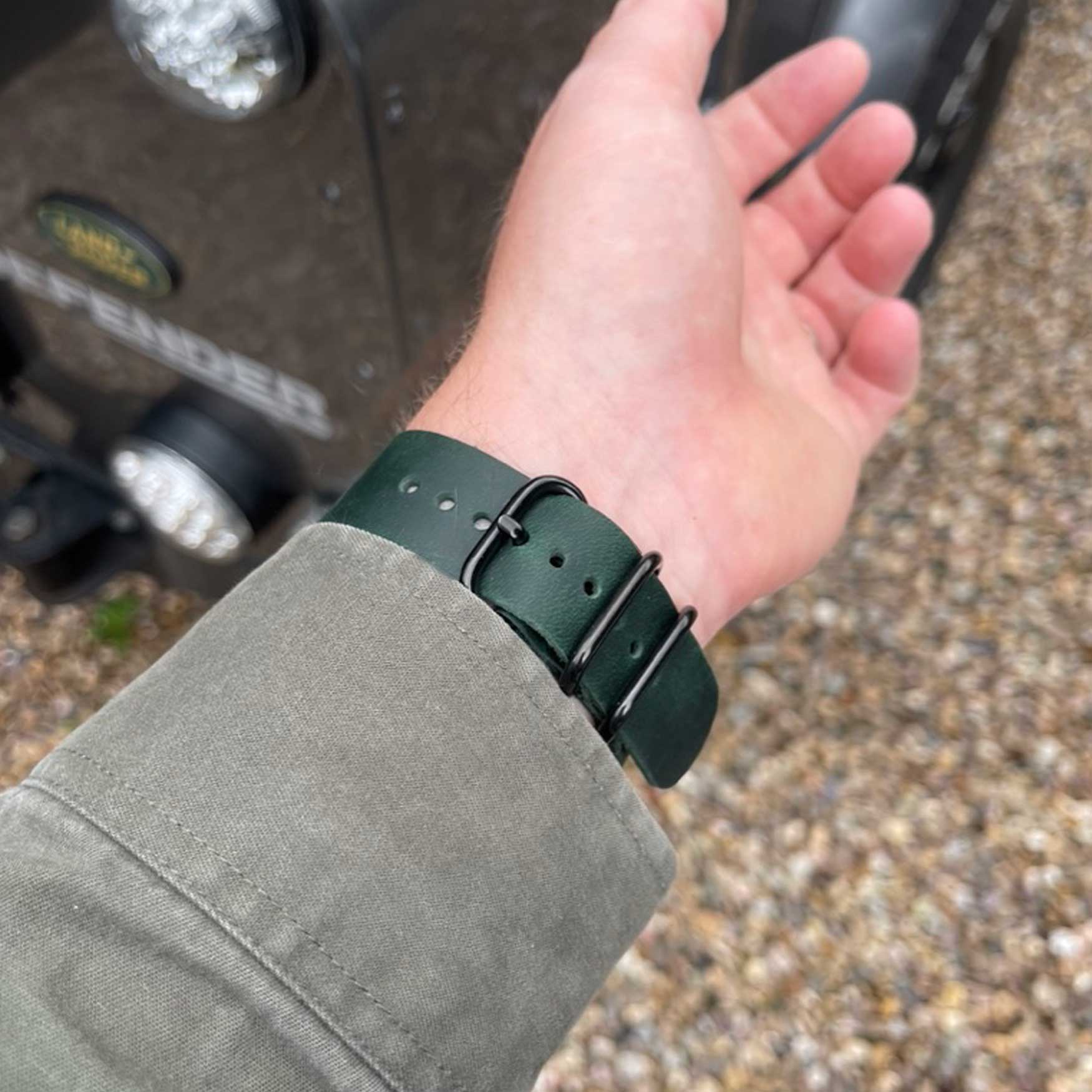 Hawkshead Green Watch Strap For Apple