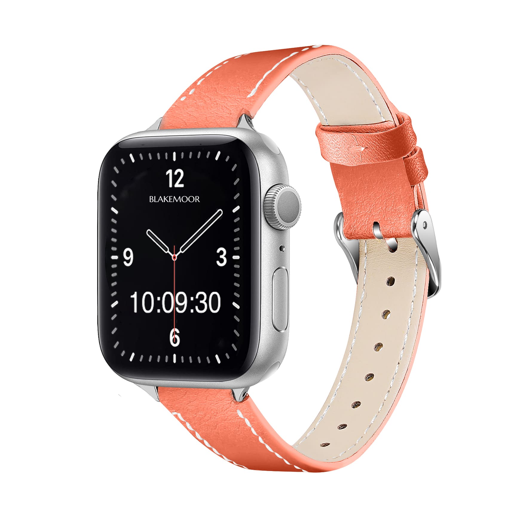 Elie Orange Watch Strap For Apple