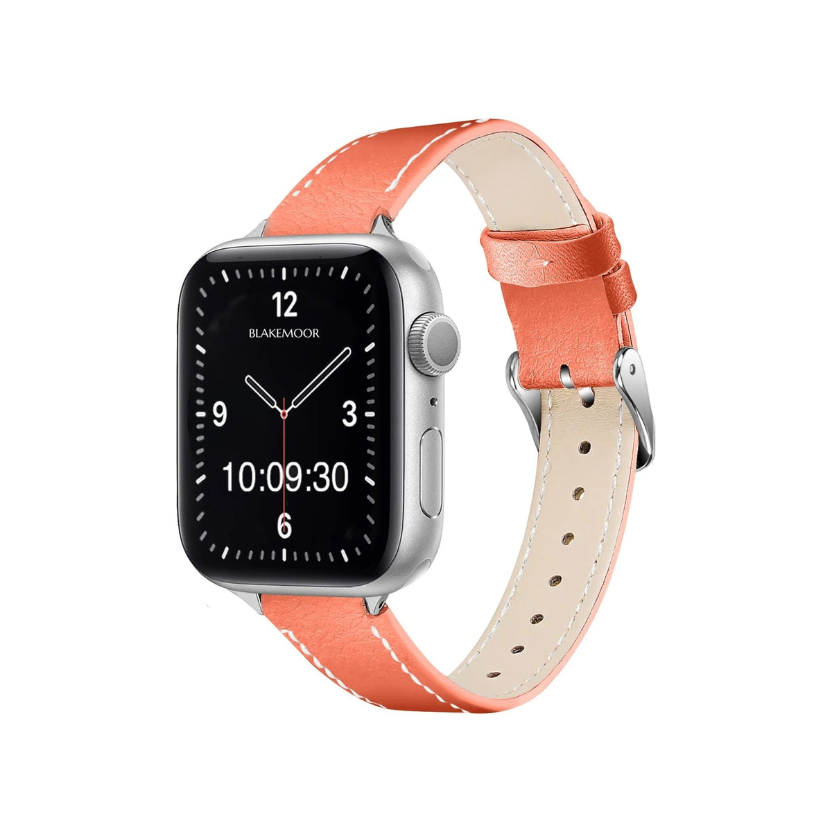 Elie Orange Watch Strap For Apple