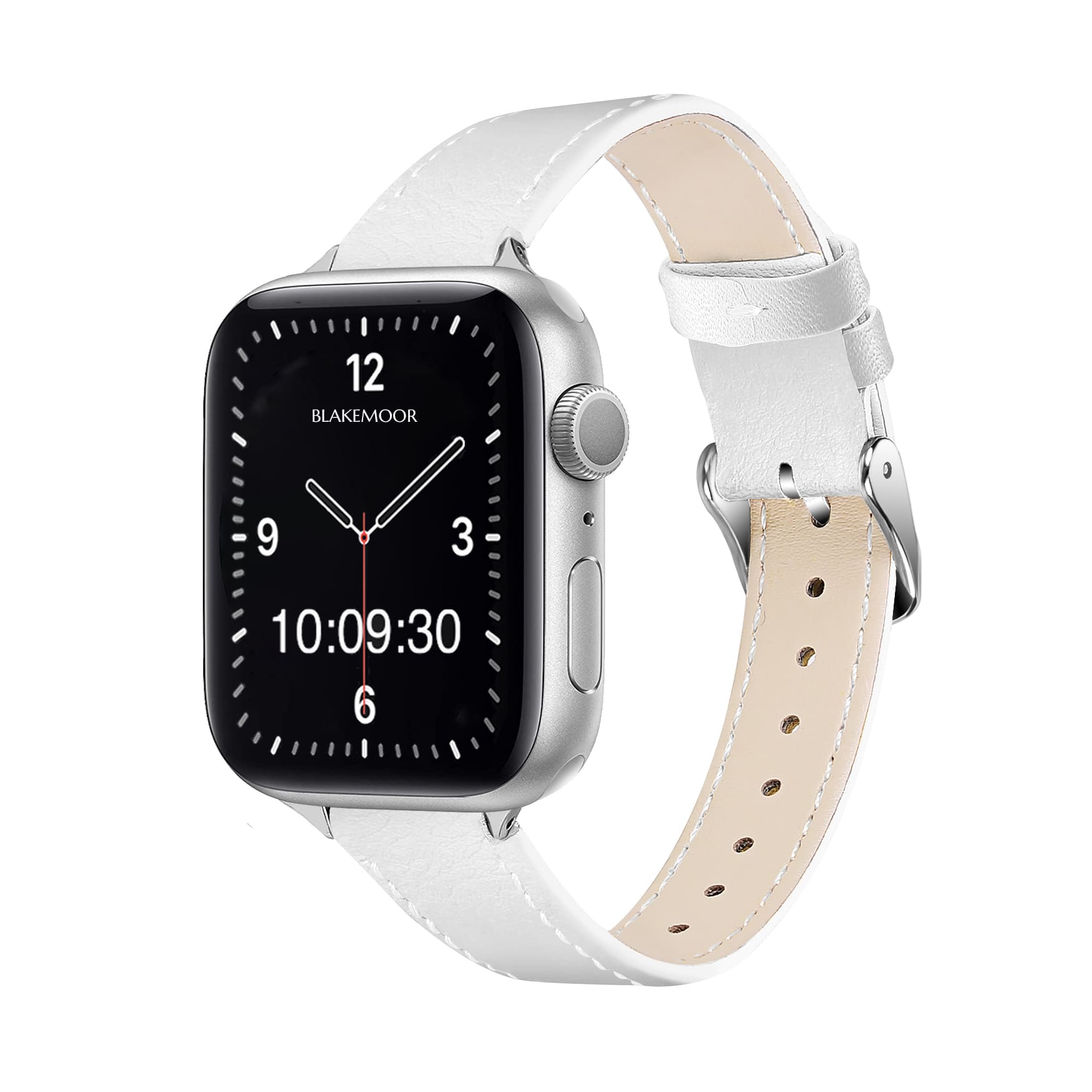 Elie White Watch Strap For Apple