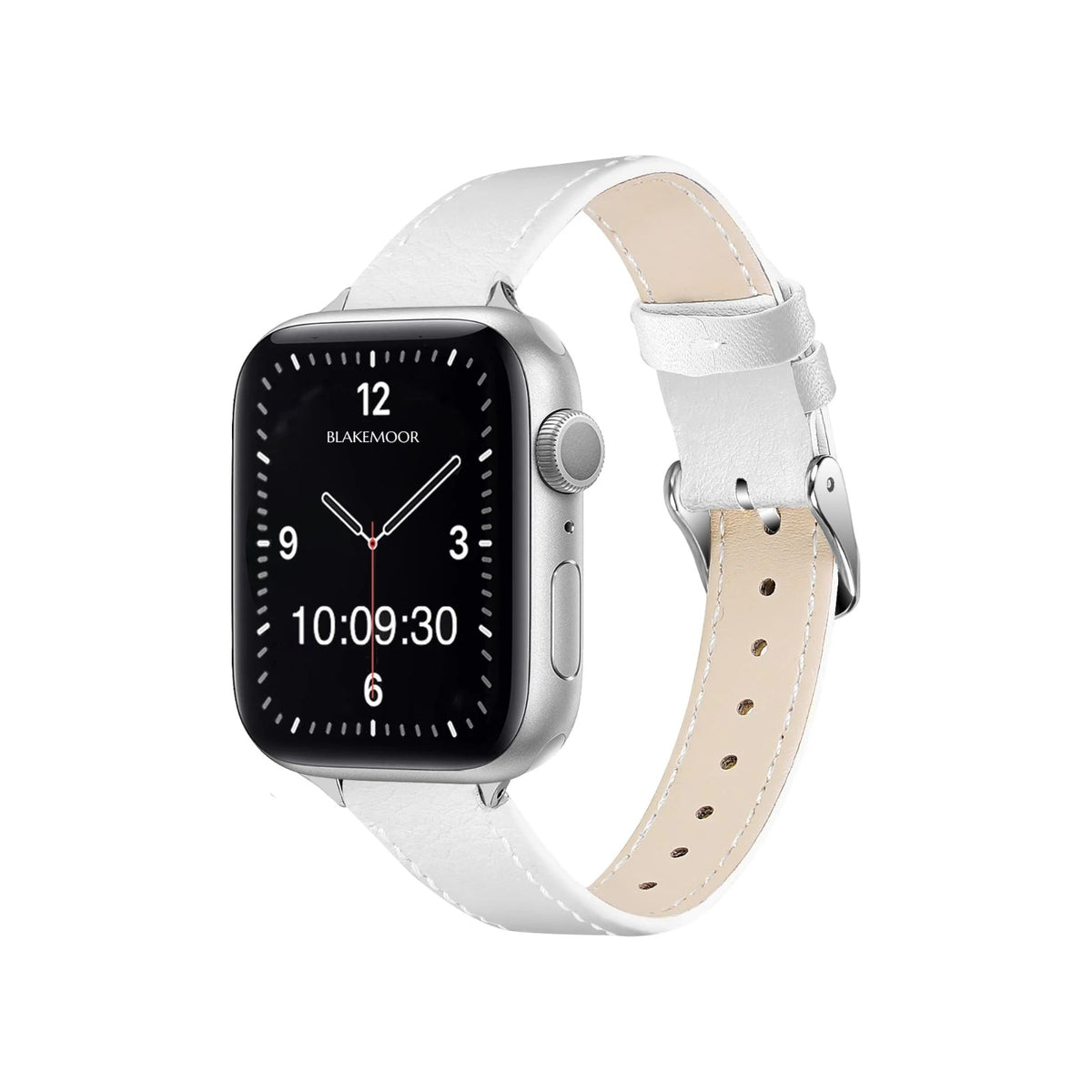 Elie White Watch Strap For Apple