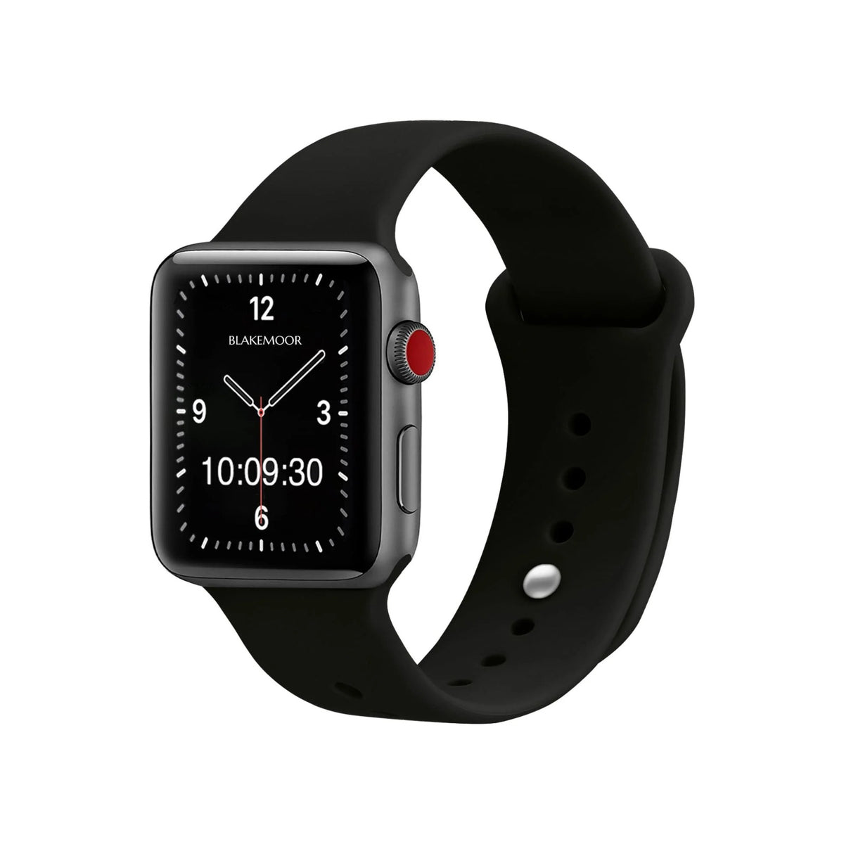 Sport Black Watch Strap For Apple