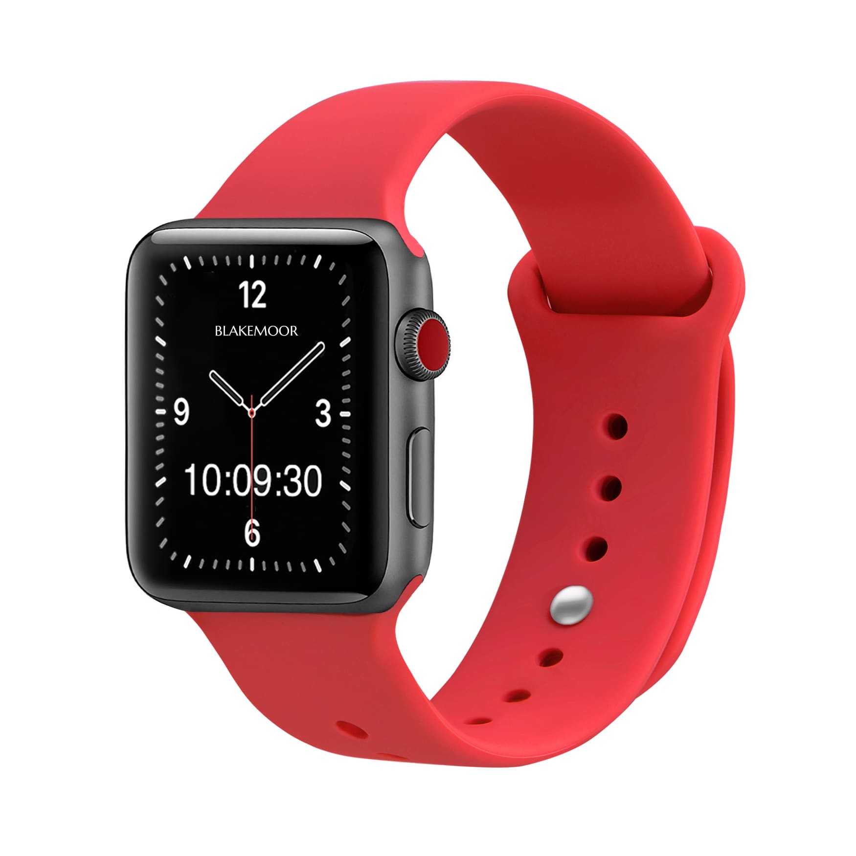 Sport Red Watch Strap For Apple