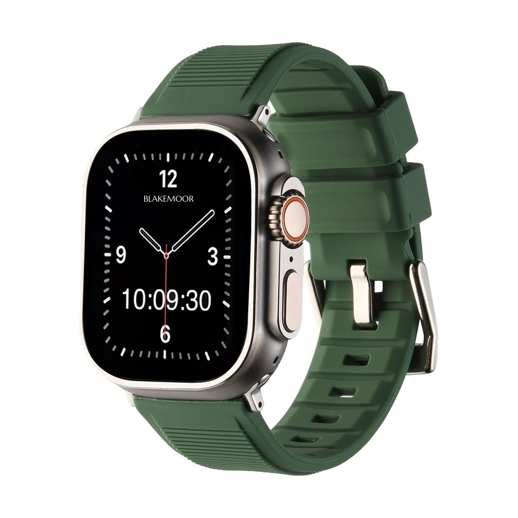 Studland Green Watch Strap For Apple