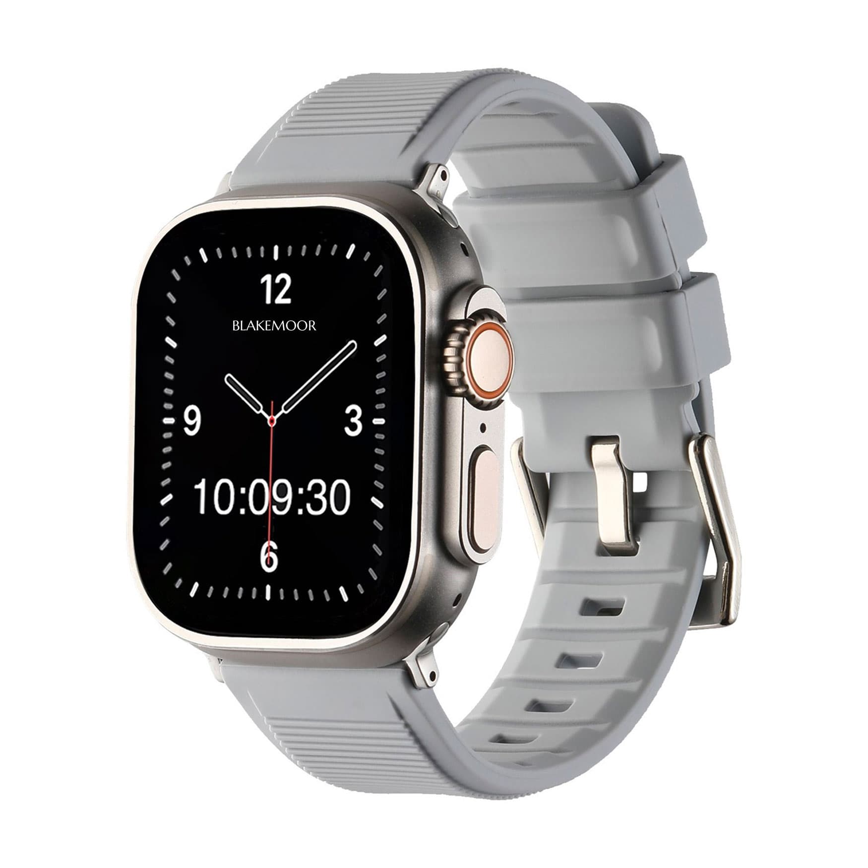 Studland Grey Watch Strap For Apple