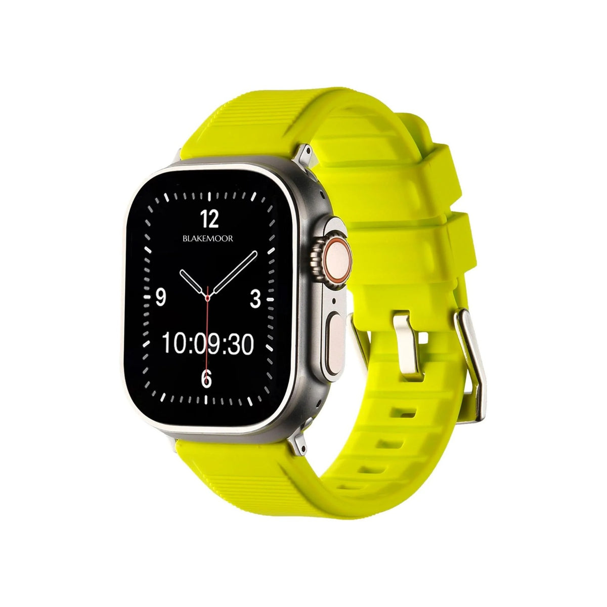 Studland Lime Green Watch Strap For Apple