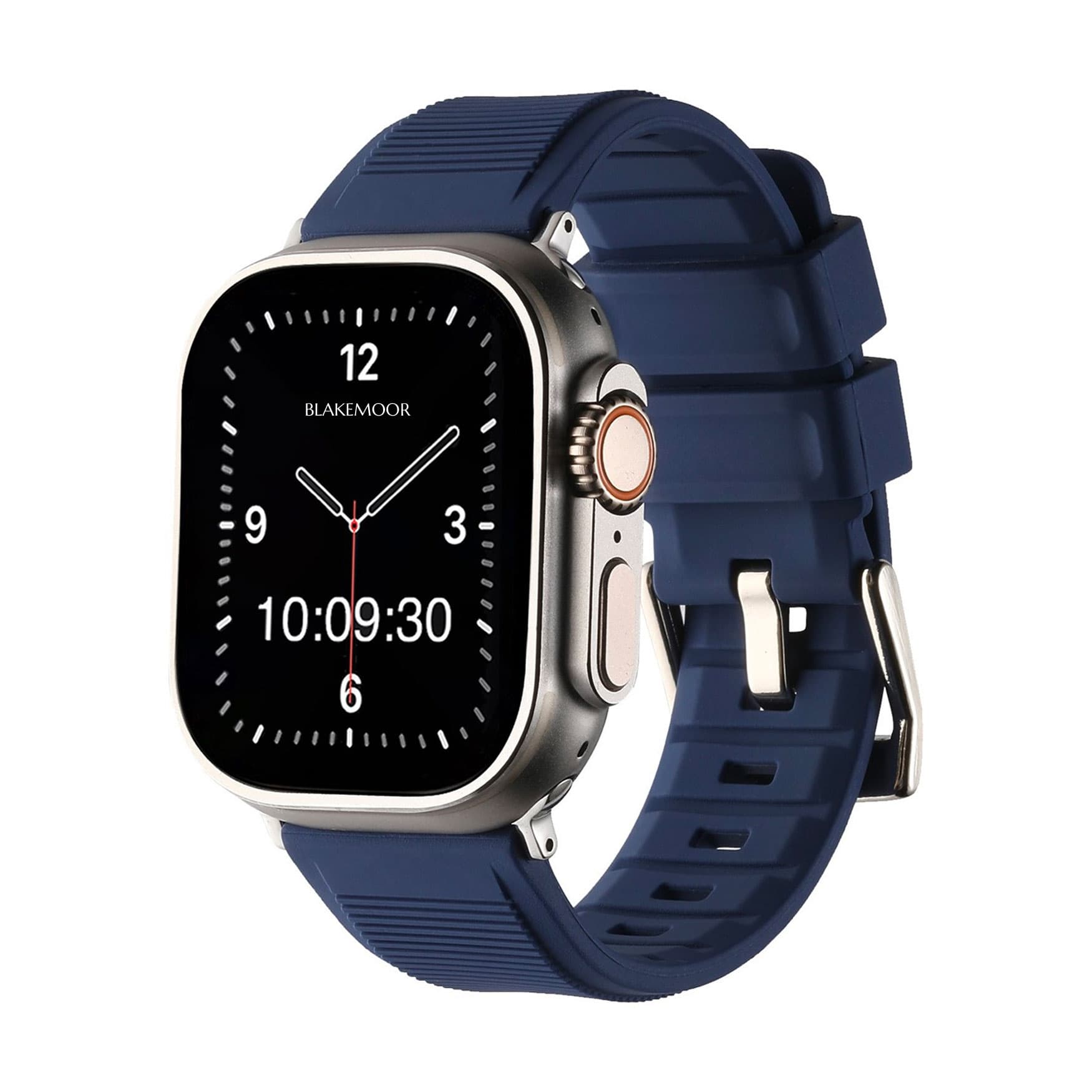 Studland Navy Watch Strap For Apple