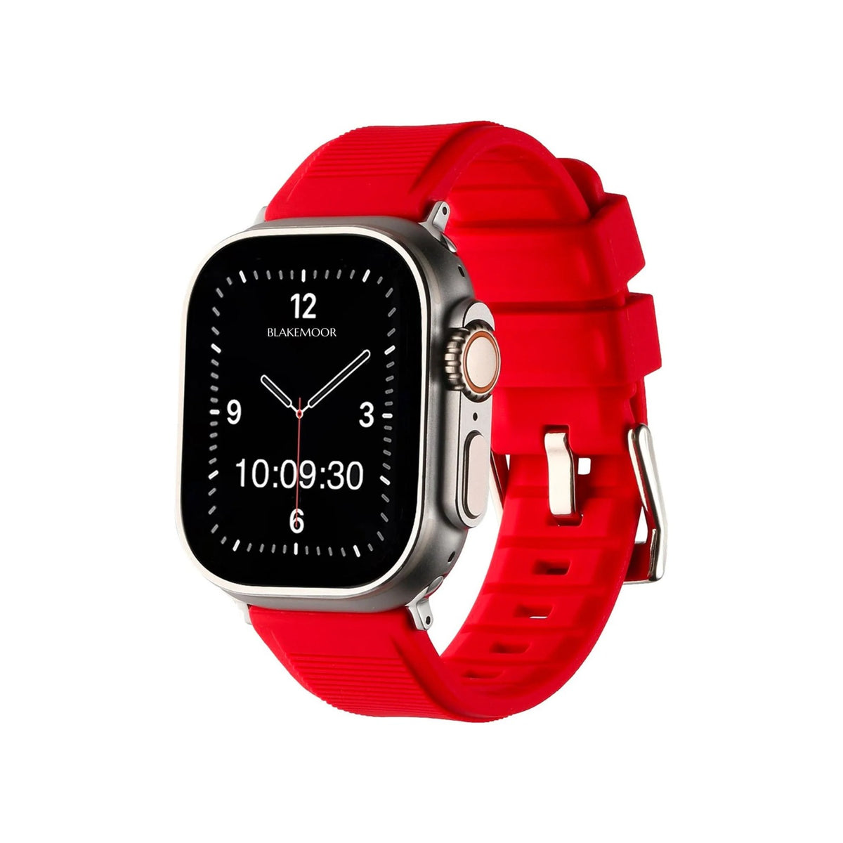 Studland Red Watch Strap For Apple