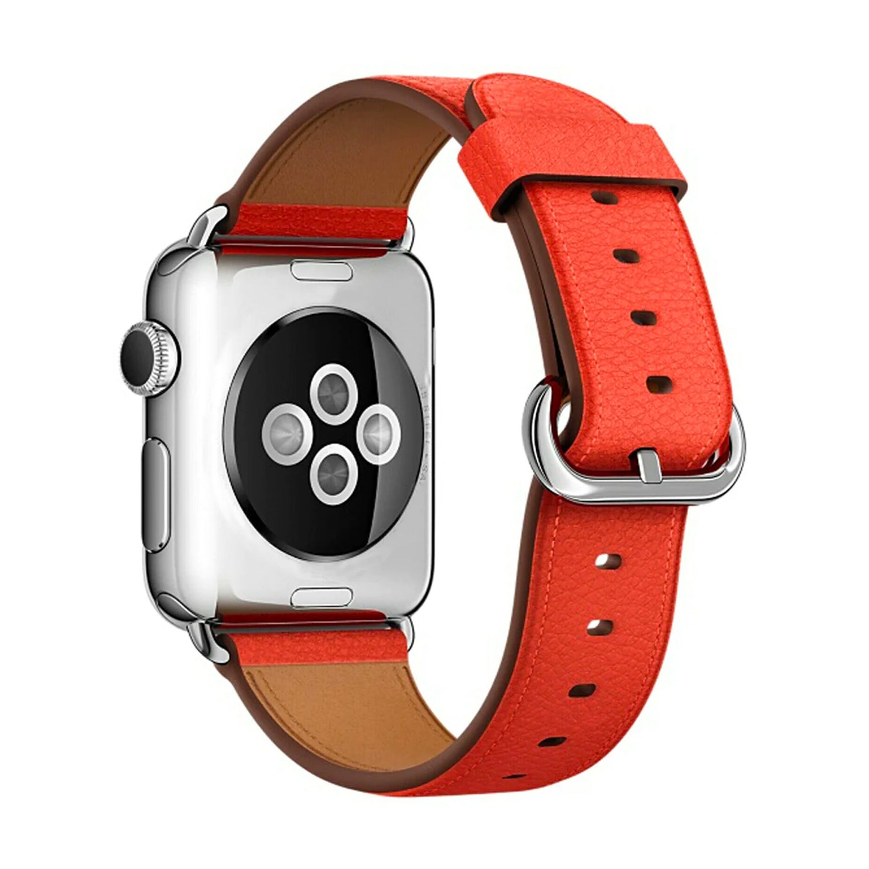 Gullane Red Watch Strap For Apple