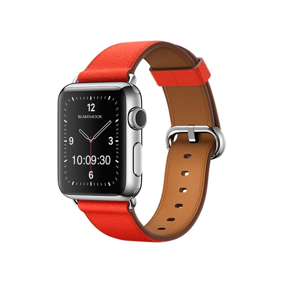 Gullane Red Watch Strap For Apple