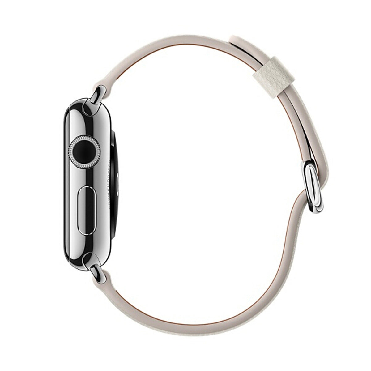Gullane White Watch Strap For Apple